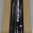 MEXAU 2Pack Tension Curtain Rod for Windows 29 to 64 inch, Never Rust adjustable curtain rod Black tension curtain rods no drilling, 7/8 Inch spring tension curtain rod for Doorway Closet Door