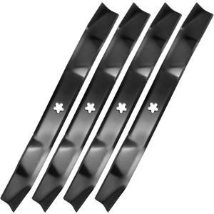 134149 Mulching Blades for 42" Deck, 532134149 Lawn Mower Blades Compatible with Hus-qvarna Pou-LAN Crafts-Man LT1000 LT2000 Riding Mower, Replaces 138971, 422719, 424752, 532422719, 4 Pack
