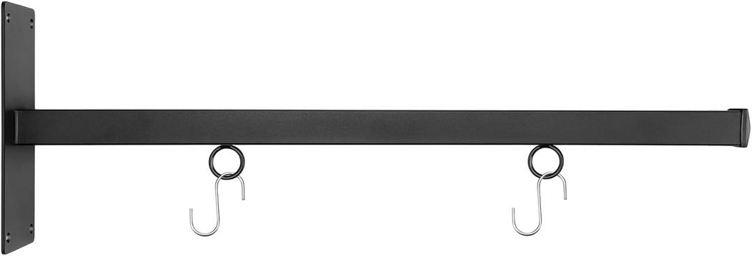 24" Stylish Clean Simple Design Hanging Sign Bracket Mounting Arms Sign Hanger for Home Office Classroom