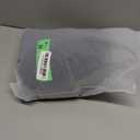 ChiaoLezhee Silk Long Robe For Women, Satin Lace-Trim, Bride Wedding-Night, Bridal Bridesmaid Kimono Robes Lightweight, Black, S