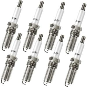 Iridium Spark Plugs 8 Pack 91418 Fits for 2014-2023 Chevy Silverado 1500 5.3 Tahoe Corvette Suburban & GMC Sierra 1500 Yukon, Yukon XL & Cadillac Escalade ESV Replaces 12622441, 41-114, ILTR5E11
