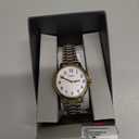 Timex Women's Easy Reader Watch (30mm, Two-Tone/Two-Tone/White/B/30mm)