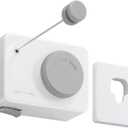 Danpoo Retractable Clothesline Indoor Outdoor, Heavy Duty Anti-Sag Wall Mounted Laundry Drying Line with Stainless Steel Rope