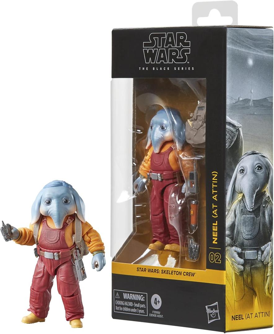 STAR WARS The Black Series Skeleton Crew 6 Inch Action Figure (2024 Wave 2A) - Neel (at Attin) #02