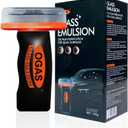 Umex Ogas Glass Cleaner - Streak-Free Windshield Cleaner& Glass Emulsion, Removes Tough Grease, Grime, Oil Film, and Water Spots for Car, Home, and Office (2 Pack, 3.38oz Each)