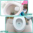 4-Pack Toilet Brush, Soft Polyester Fiber Brush Head Long Handle Cleaning Brush for Bathroom Toilets