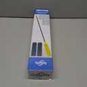 Qaestfy Under Appliance Cleaning Tool with Long Handle, 2 Reusable Microfiber Pads, 5 Disposable Dusting Cloths, Retractable Flat Gap Duster (30-63) for Behind Fridge, Washer, Bed, Furniture