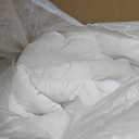 Bedsure Queen Size Comforter Set, White Soft Prewashed Bedding for All Seasons, 3 Pieces GentleSoft Warm Down Alternative Bed Set, 1 Lightweight Comforter (90"x90") and 2 Pillowcases (20"x26")