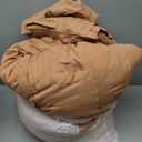 Bedsure California King Comforter Set - 4 Pieces Pinch Pleat Bed Set, Taupe Boho Bedding for All Season, 1 Soft Comforter, 2 Pillowcases, 1 Decorative Pillow