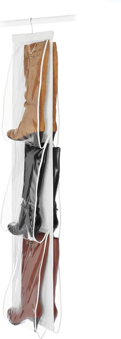Whitmor Hanging Boot File - Hanging Storage for Men's and Woman's Boots - 3 Pair (3 Count (Pack of 1))