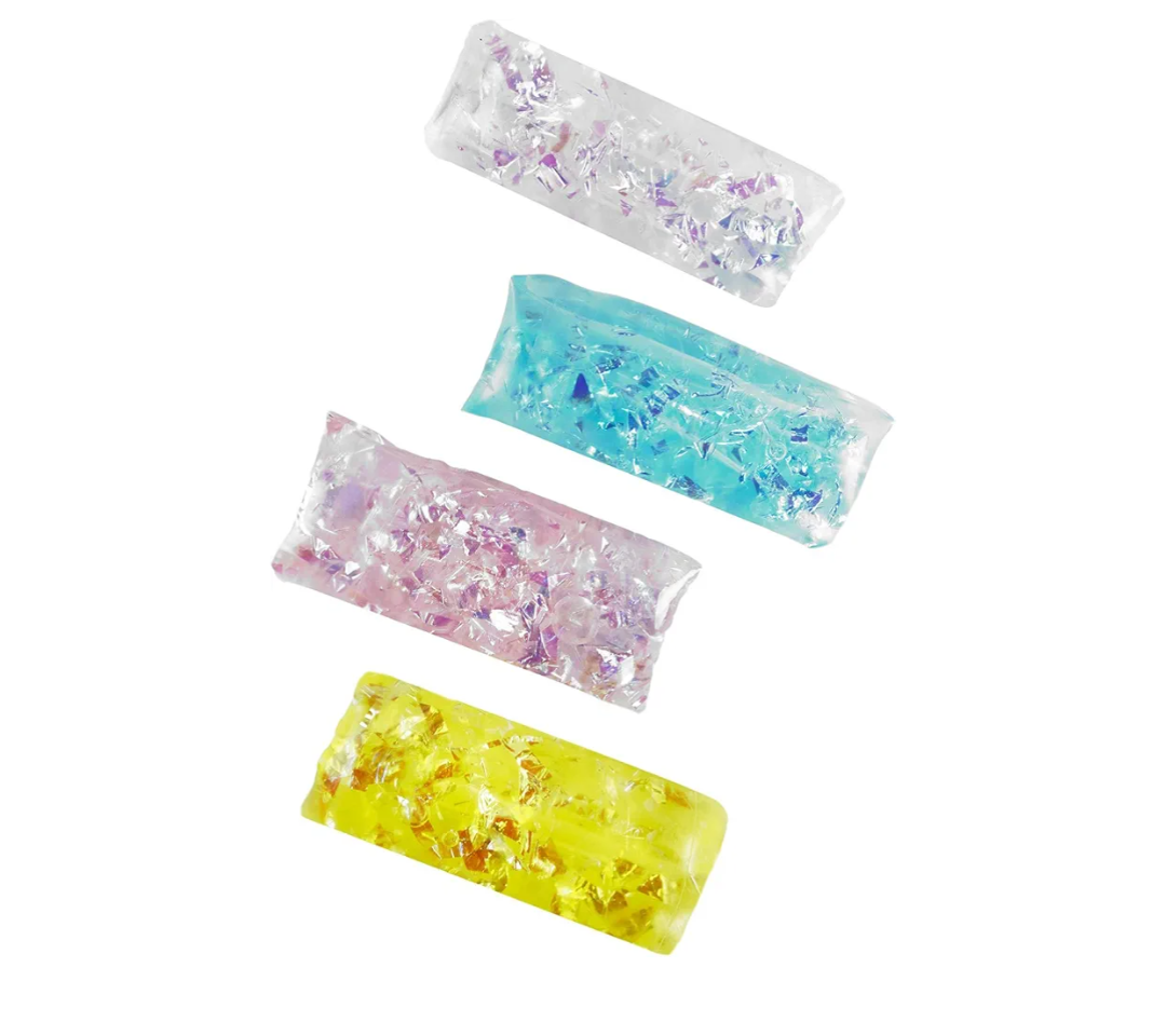 Super Z Outlet 4 Pack Water Snake Jelly Wigglers Wiggle Sensory Toys Bright Colors Party Favor Prizes