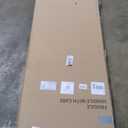 Lumizone Extra Tall Cat Gate 61.02" High Pressure Mounted Extra Wide 26.38"-30.11" (17Sizes) 1.37" Gap No Drilling Auto-Close Tall Pet Gate for Dogs (Black, 26.38"-30.11" W)