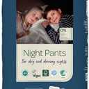 Bambo Nature Premium Dreamy Night Pants, Pull Up Pants, Eco-Labeled Night Time Diapers, Secure, Comfortable, Skin Friendly : Children Aged 8-15 Years, 10 Count (Large)