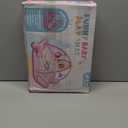 Baby Gym Play Mat, 8-in-1 Tummy Time Mat & Ball Pit with 6 Toys, Washable Baby Activity Mat for Visual, Hearing, Sensory, Motor Development, Babies Gift for Newborn Infant 0-3-6-9-12 Months (Pink)