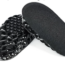 Pack Of 3 Beautulip Height Increase Insoles for Achilles Tendonitis, Heel Pain, Leg Length Discrepancy, Non-Skid Heel Lifts, Shoe Lifts for Women and Men (Small - 1'' Height)