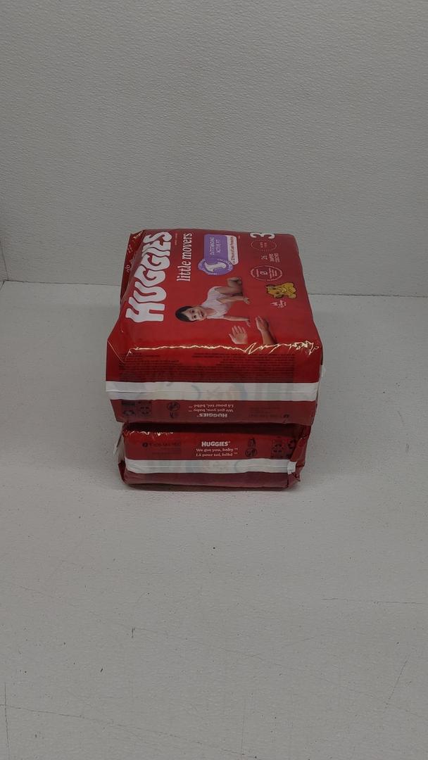 Huggies Size 3 Diapers, Little Movers Baby Diapers, Size 3 (16-28 lbs), 52 Ct