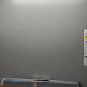 AOSKY Blackout Roller Shades Cordless Blinds for Windows, Free-Stop Shades with Valance, Thermal Insulated Fabric, UV Protection, Natural Woven Blinds for Home and Office (34" W x 72" H, Black)