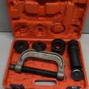 DAYUAN Ball Joint Press & U Joint Removal Tool Kit with 4x4 Adapters for Most 2WD and 4WD Cars and Light Trucks with Red Storage Case Red