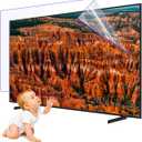 65 inch Matte Anti Glare Filter Film, Reduce Reflection Anti Blue Light TV Screen Protector, Indoor & Outdoor TV Glare Shield Screen Film, Compatible for LG/Samsung/Hisense