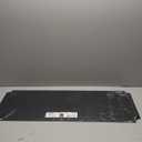 Shelf Liners for Wire Shelf System: Set of 4 in Graphite: 14 x 36 inch: Plastic Wire Shelving Shelf Mats