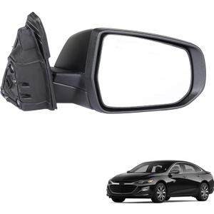 Right Passenger Side Mirror Heated Replacement for 2016 2017 2018 2019 2020 2021 Malibu (Unpainted)