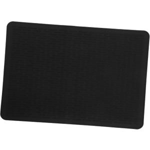 Veemoon Induction Cooktop Mat Heat-resistant Silicone Countertop Protector Non-slip Cooking Pad for Microwave Pot Holder and Utensil Rest Black