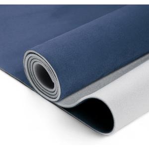 Suede Fabric 160G Headliner Fabric 59.84"L x 59.84"W Interior Trim DIY Roof Repair Replacement Foam Backing for Car RV SUV Automotive Blue 1 Pcs