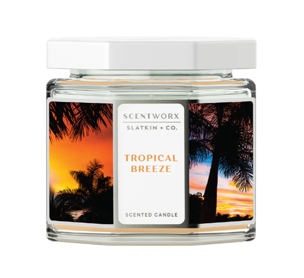SCENTWORX TROPICAL BREEZE 3-WICK CANDLE
14.5 oz