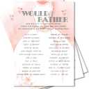 Bridal Shower Games, Wedding Games For Showers, Would She Rather, Engagement Bachelorette Party Game, Bridal Shower Decorations, 30 Cards Per Set (Suit010)