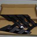 Rear Windshield Side Spoiler Side Vents Decoration Window Louvers Exterior Decorative Rear Wing Accessories(Glossy Black)