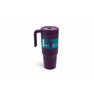 Reduce 40oz Tumbler Purple Handle Lid Straw Vacuum Insulated Stainless Steel Mug 