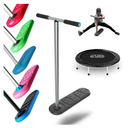 The Indo Trick Scooter - Trampoline Scooter -Stunt Scooter for Teens, Kids and Adults - Pro Tricks - Indoors and Outdoors - Professionals and Beginners