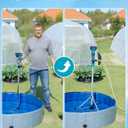 SEESII Cordless Stick Water Transfer Pump with Hands-Free Tripod
720 GPH, 32 FT Lift, 2×4.0Ah Batteries, 3-Piece Shaft, Drain Pools & Hot Tubs, Transfer Rainwater, Irrigate Gardens