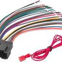 NuIth Aftermarket Radio Wiring Adapter for GM Chevy 2007-2015, GMC 2006-2017, Buick 2007-2014 Install Car Stereo Wire Cable Plug Non-Amplified System
