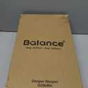 BALANCE Cat Bed Kitten Bed, Washable Round Cat Beds for Indoor Cats, Super Soft Plush Faux Fur Pet Bed for Puppy and Kitten with Anti-Slip Bottom (Grey)