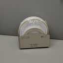 SETUP 60-Piece Gold Trim Plastic Dinnerware Set  30 10.25" Dinner & 30 7.5" Salad Plates  Heavy-Duty Disposable for Weddings, Catering, Parties