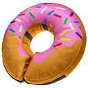 BENCMATE Inflatable Dog Cone Collar Alternative, Soft Dog Cone for Small Medium Large Dogs and Cats, (XLarge, Donut-Strawberry)