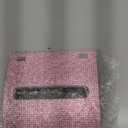 Rhinestone Self Sticky Note Holder Post it Note Dispenser Pop-Up Sticky Notes Dispenser 4 x 4 inch Post it Dispenser for Office Desk Accessories(Pink)