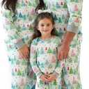 Butterblu JAMIE Matching Family Jammies Christmas Pajamas Organic Cotton PJs Womens, Mens, Kids, Toddlers, Baby, Pets