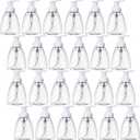 EBoot 24 Pcs Foaming Soap Dispenser Foaming Pump Bottle Travel Hand Soap Pump Foam Dispenser Bottle Plastic Press Bottles Empty Refillable Plastic Container for Liquid Shampoo (8 Oz)
