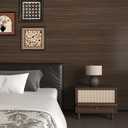 Walnut Wood Grain Contact Paper Peel and Stick Self Adhesive Wallpaper Dark Brown Wood Contact Paper for Furniture Countertops Bubble Free Design Thick Removable Waterproof Top Vinyl Wrap 31''x157''
