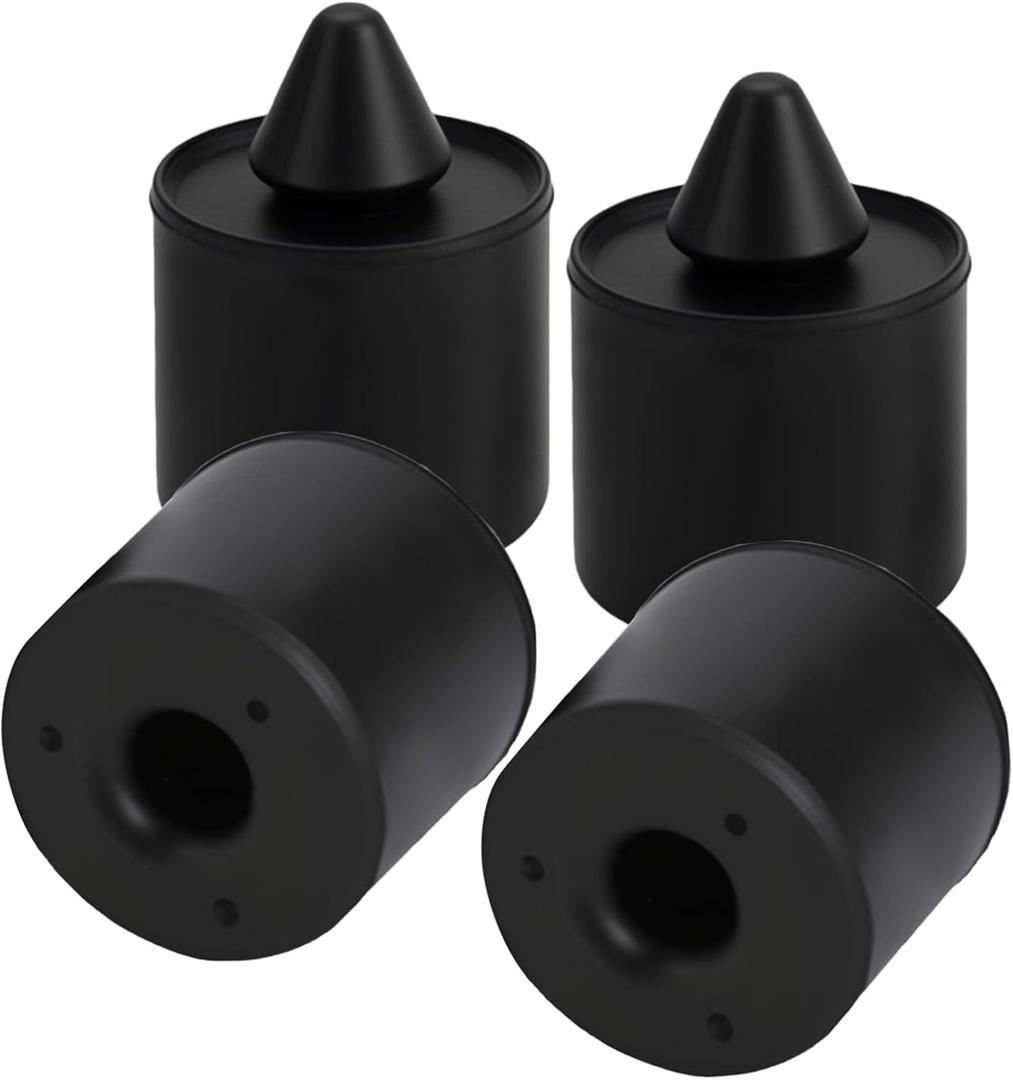 Upper Door Rubber Bumper Bushing Plug Compatible with Ford Escape F150 Ranger 16.5MM Exterior Rubber Bumpers Stop Cushion Repair Replace# W705903S300 9XG05903X0 (4Pcs)