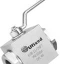 1-1/2" High Pressure Hydraulic Ball Valve,4500 psi,No Leak,Corrosion Resistance,Heavy Duty,Standard NPT