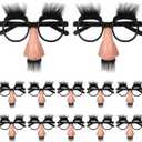 KESYOO 1 Pc Big Nose Funny Small Glasses Halloween Costume Party Decoration Cosplay Props