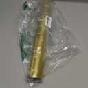 LDGOOAEL Mini Christmas Wrapping Paper Roll (17 inches X 32.8 feet) - Matte Black for Holiday, Birthday