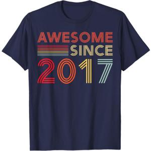 9 Year Old Bday Decorations Son Boy 9yr 2017 9th Birthday TShirt, L, Navy Blue