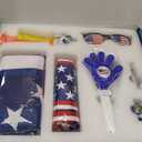 Soccer Fan Gear Set for 2026 World Tournament, Soccer Party Favors Kit with Flag,Scarf, Face Paint, Clapper, Horn&Glasses,Supporter Accessories for Game Day, Sports Event, Gift