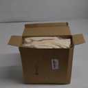 Aliceset 12 Pack Mini Canvas Tote Bags 9.8 x 8.3 x 4.3 Inch Reusable Mini Gift Bags Tote Bag for DIY