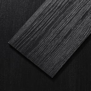 Peel and Stick Floor Tile, 36-Pack 36"x 6" Black Wood Grain Sticky Tiles, Waterproof Vinyl Flooring Cover 54 sq. ft, DIY Luxury Vinyl Plank Flooring for Bedroom, Living Room, Kitchen