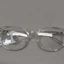 Progressive Multifocal Reading Glasses for Women Men, TR90 Fashion Blue Light Computer Readers, Clear 1.5x